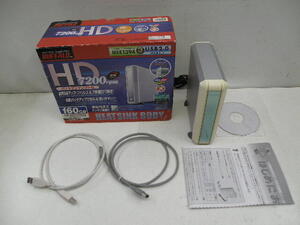 BUFFALO！バッファロー！外付HDD！コード付！HD-HB160IU2