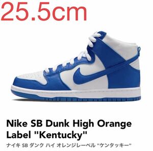 K Nike SB Dunk High Orange Label Kentucky ナイキ SB ダンク ハイ オレンジレーベル ケンタッキー DH7149-400 25.5cm US7.5 新品