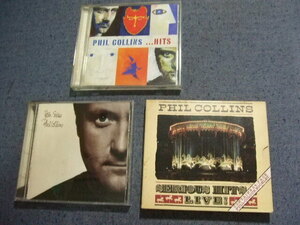 送料160円★フィル・コリンズ3CD★ベスト＆ライヴ他　　ジェネシス関連　 Phil Collins