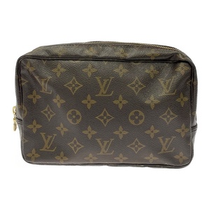 LOUIS VUITTON ルイ・ヴィトン M47524 モノグラム PVC トゥルーストワレット23 ブラウン 328984 セカンドバッグ