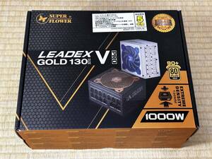 SUPER FLOWER PC電源 LEADX V Gold PRO 1000W ブラック SF-1000F14TG V2.0