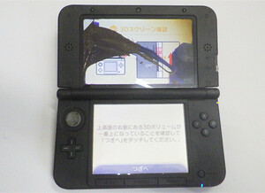 Nintendo 3DS LL　SPR-001　レッド×ブラック 現状ジャンク品