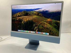 Apple iMac A2438 (24-inch, M1, 2021) ブルー [Dmc]