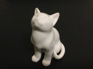 【希少】ノリタケ Noritake スタジオコレクション／猫／ボーンチャイナ／フィギュリン／陶器／置物／レトロ／インテリア