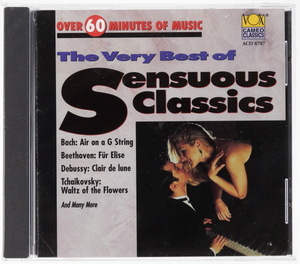 【新品未開封】 The Very Best of Sensuous Classics　バッハ/モーツァルト/ベートーヴェン/グリーグ/チャイコフスキー/ドビュッシー/他