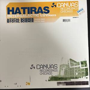 Hatiras - Intergalactic Luv (Total Science Vocal Remix) / Canvas CNV8617-1 ドラムンベース,Drum&Bass,Drum