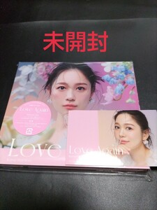 西野カナ　CD＋DVD　Love Again　初回限定盤　ミニアルバム　ステッカー2枚付き 