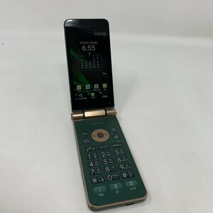 ◆美品◆SHARP/AQUOS K SHF34/au/SIMロック解除済み/ロイヤルグリーン/82812