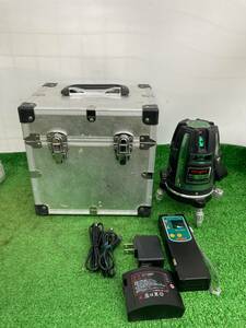 【中古品】マイト工業 高輝度グリーンレーザー墨出し器 本体+受光器 MGL-441GP / IT9FQXIBG04O