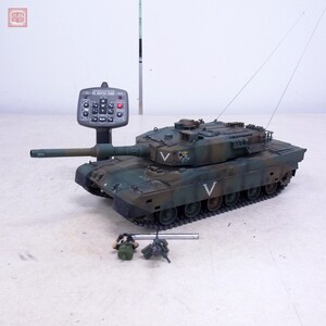 マルイ 1/24 RCバトルタンク 90式戦車 第71戦車連隊仕様 MARUI 箱無し 現状品 動作確認済み【20