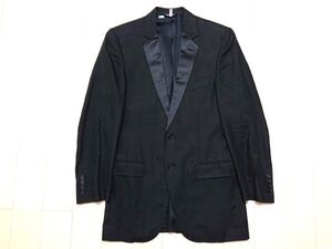 【美品】ドルチェ＆ガッバーナ DOLCE & GABBANA リネン(麻) デザインジャケットSIZE:44 (M～L程度)