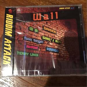 SUNSET THE PLATINUM SOUND / RIDDIM ATTACK VOL.2 ”WALL” (ケース割れあり).