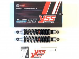 ＹＳＳ（ワイエスエス）39 リアサスペンション　RE302-370T-14-88 ECO-LINE　リアショック　ZRX400 ZRX-Ⅱ シルバー/ブラック 370mm　