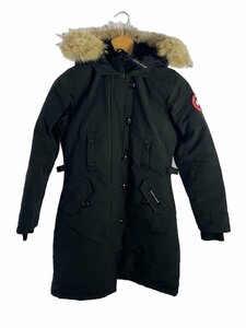 CANADA GOOSE◆ロングダウンジャケット/XS/ポリエステル/BLK/2506la