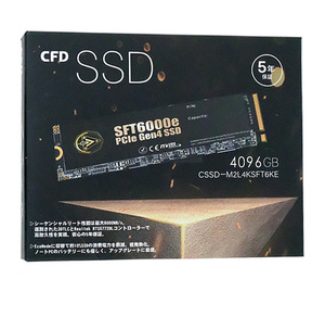 CFD M.2 NVMe SSD SFT6000e CSSD-M2L4KSFT6KE 4096GB [管理:1000026102]