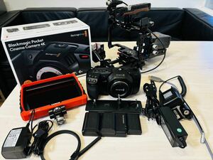 ★極上美品★ BMPCC4K本体＋リグフルセット　Blackmagic Pocket Cinema Camera 4K 付属品多数！