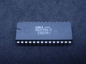 PROGRAMMABLE INTERRUPT CONTROLLER　沖電気　MSM82C59A-2RS　２個セット　正規品 (CG2)