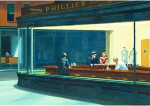 TR 10747 1000ピース ジグソーパズル トルコ発売 ナイトホークス Edward Hopper-Nighthawks