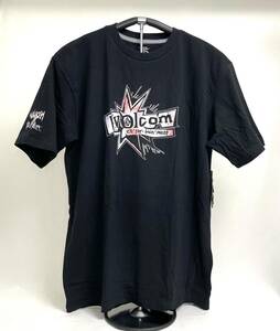 VOLCOM ボルコム AF522301BLK③ メンズ Mサイズ 半袖Tシャツ プリントティー PrintTee T-shirt ブラック色 ヴォルコム 新品 即決 送料無料