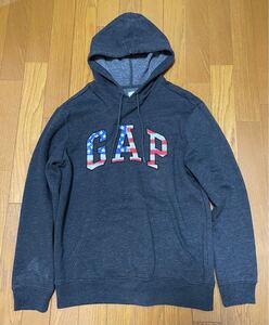 GAP パーカー　メンズ　サイズS 国旗ロゴ仕様