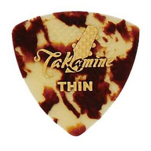 ギターピック 10枚 セット タカミネ THIN セルロイド トライアングル P1T TAKAMINE