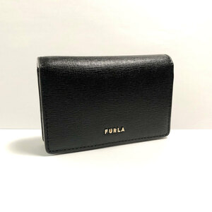 未使用　FURLA　フルラ　カードケース　ブラック　BCZ1UNO　