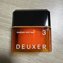 デューサー DEUXER medium soft wax 3 ヘアワックス 80