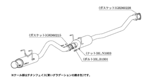 柿本改 レグ06&R H21351 マフラー ホンダ インテグラ [LA,ABA-DC5] 柿本 送料無料