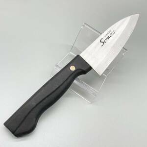 SUPACUT 小出刃 鯵切り 包丁 庖丁 刃渡り 約 11cm 全長 約 22.5cm 万能 三徳 切れ味 良好 和包丁 片刃 刃物 調理器具 料理 ステンレス