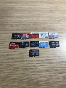 microSD マイクロSDカード 64G 32G 16G セット