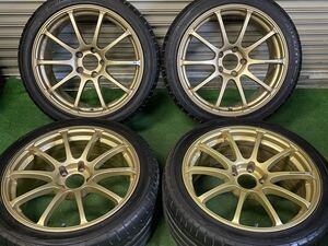 【早い者勝ち!!】ヨコハマ アドバンレーシング RS 18in 8.5J +50 PCD114.3 245/40R18 シルビア 180sx BNR32 BCNR33 チェイサー