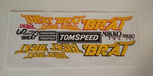 NIKKO ニッコー BRAT ブラット用 デカール ステッカー