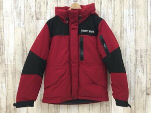 129BH SCHOTT NYC 2TONE SNORKEL DOWN PARKA 3172025 ショット【中古】