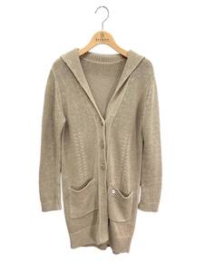 FOXEY フォクシー カーディガン F Beach Coat ベージュ リネン混 ロング ITGU1FHPGUOW