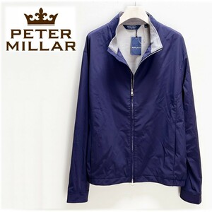 《PETER MILLAR ピーターミラー》新品 定価55,000円 高い防寒力 ストレッチゴルフブルゾン ジャケット ゴルフウェア L S0543