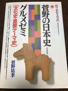 菅野の日本史 グルメゼミ 文化史 重要テーマ史　代々木ゼミ方式　菅野祐孝　代々木ゼミナール　別冊解答完備　書き込み無し美品