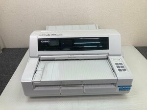 2297-O★CASIO 楽一専用ドットプリンター S-PR-105BX (OKI ET-5680SR OEM)★動作確認済中古現状渡し★