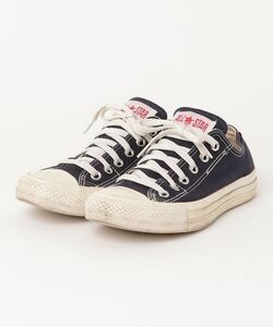 「CONVERSE」 ローカットスニーカー 23.5cm ネイビー レディース