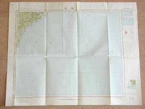 地勢図　1/20万　木本(きのもと)　昭和35年