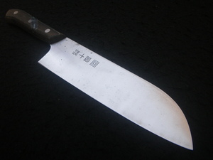 178㎜　146g　万能　三徳包丁　Cosmic Steel　knife　ナイフ　日本製　Japan　camp　outdoor　キャンプ　アウトドア　木屋　KIYA