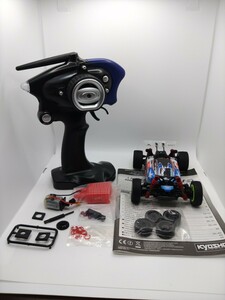 1円スタート! 売り切り! 京商 MINI-Z SPORTS Buggy ミニッツスポーツバギー MB-010 レーザー ZX6 ジャレットティーボー 動作確認済 中古 