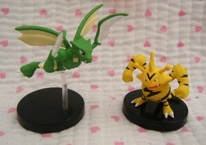 タカラトミー　TOMY　立体ポケモン図鑑　SPECIAL 01　～ファイアレッド＆リーフグリーン Ver.～　フィギュア 2体　エレブー・ストライク