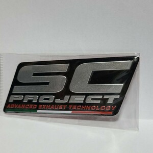 SC-PROJECT SCプロジェクト イタリア 耐熱アルミステッカー 【即決】【送料無料】u