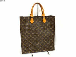 ★LOUIS VUITTON ルイヴィトン モノグラム サック・プラ M51140 ハンドバッグ トートバッグ スクエア BAG ヴィンテージ 2136T8-1