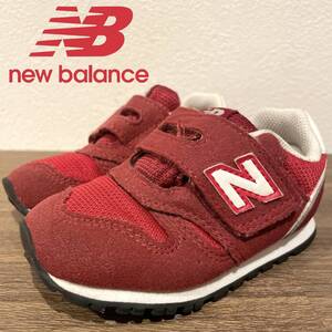 NEW BALANCE ニューバランス 1Z373XY2 キッズスニーカー ベビースニーカー レッド ローカットスニーカー 13cm カジュアル 新品定価 5940円