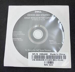 2YXS2487★現状品★DELL Drivers and Utilities for Dell Vostro Desktop Computer Software P/N TW209 Rev.A04