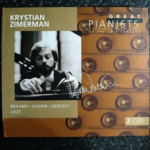 b（2CD）20世紀の偉大なるピアニストたち　ツィマーマン　Zimerman GREAT PIANISTS OF 20th CENTURY