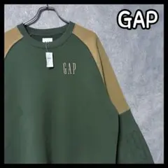 GAP ギャップ ロゴ トレーナー スウェット クルーネック 希少カラー 白タグ