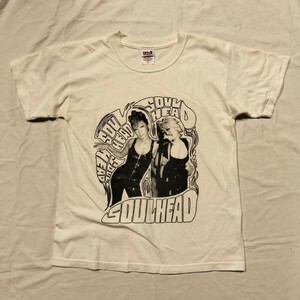 SOULHEAD ソウルヘッド Tシャツ バンドTシャツ R&B ヒップホップ 白系 anvil youth Lサイズ