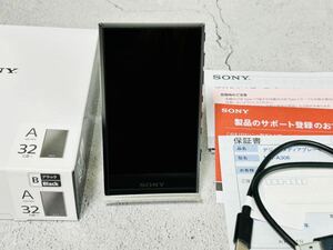 新品同様 SONY WALKMAN NW-A306(B) ブラック